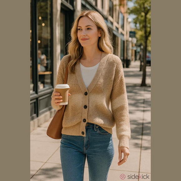Sonoma Sweaters - Women's Ombré Cardigan 1X